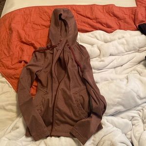 xs womens north face thin zip up jacket
